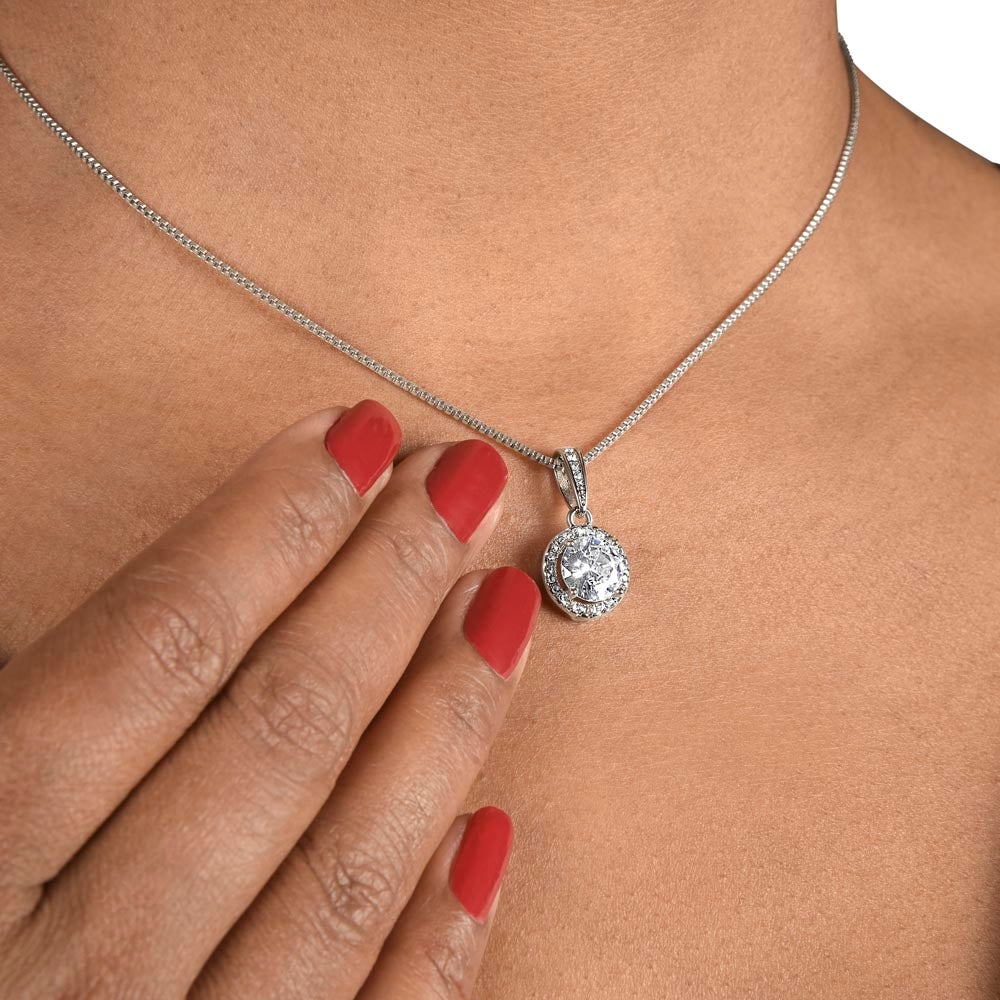 Granddaughter - You Are Enough - Eternal Hope Necklace